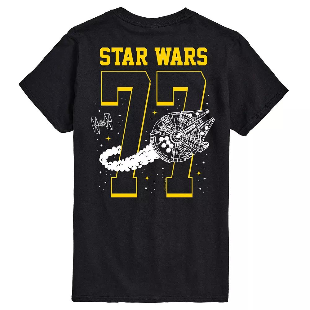 Big & Tall Star Wars Est. 77 Jersey Retro Graphic Tee, Men's,  Product Image