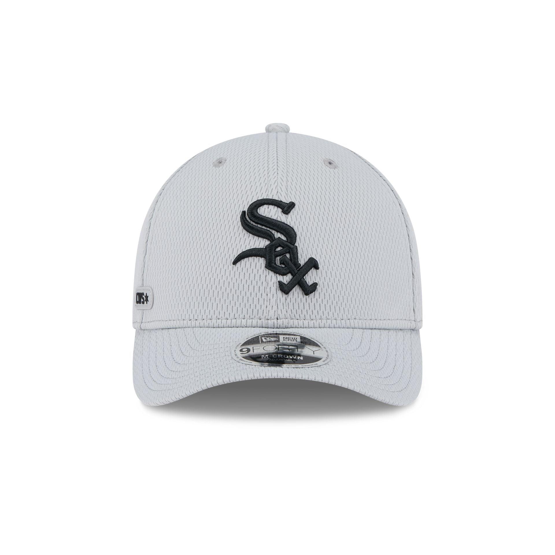Chicago White Sox 2025 Clubhouse Gray 9FORTY M-Crown Snapback Hat Male Product Image