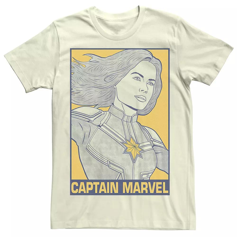 Men's Marvel Avengers: Endgame Captain Marvel Pop Art Tee,  Product Image