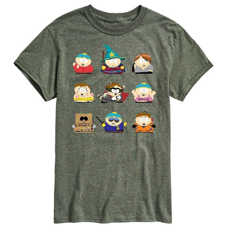 Men's South Park Cartman Grid Tee,  Product Image