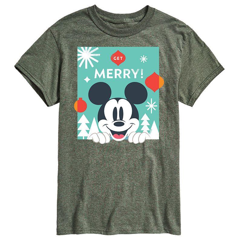 Disney's Big & Tall Get Merry Graphic Tee, Men's,  Product Image