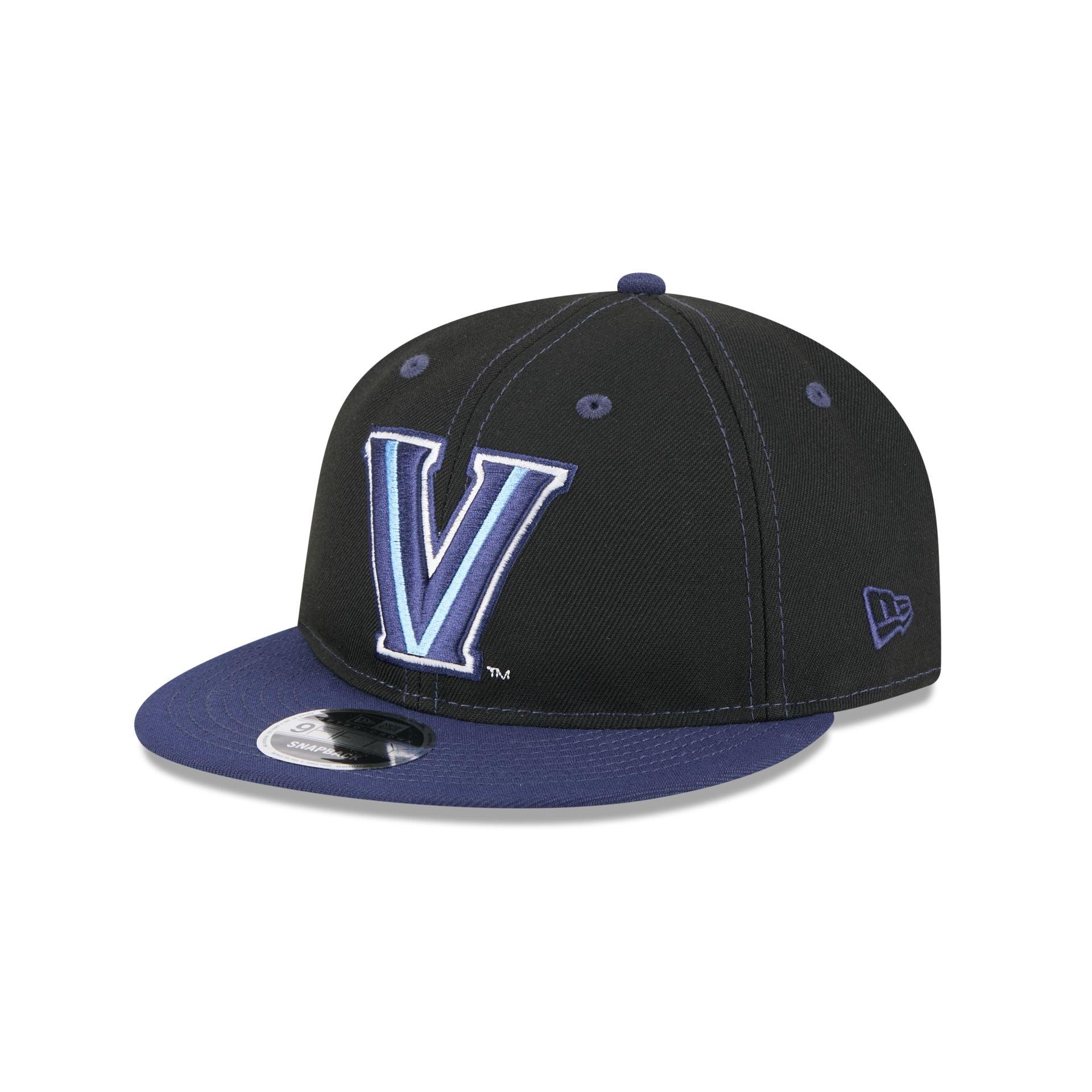 Villanova Wildcats Tournament Side Patch Retro Crown 9FIFTY Strapback Hat Male Product Image