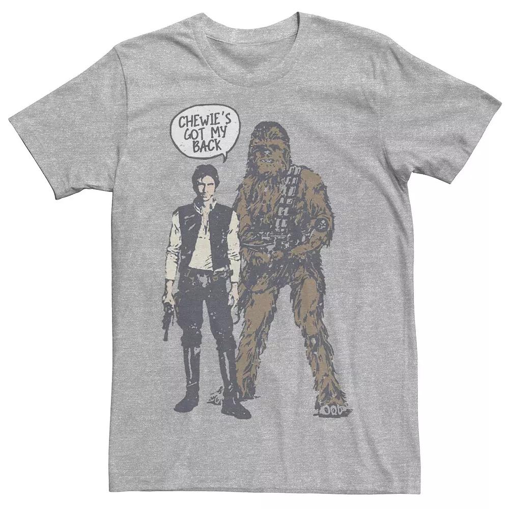 Men's Star Wars Han Chewie's Got My Back Doodle Tee,  Product Image
