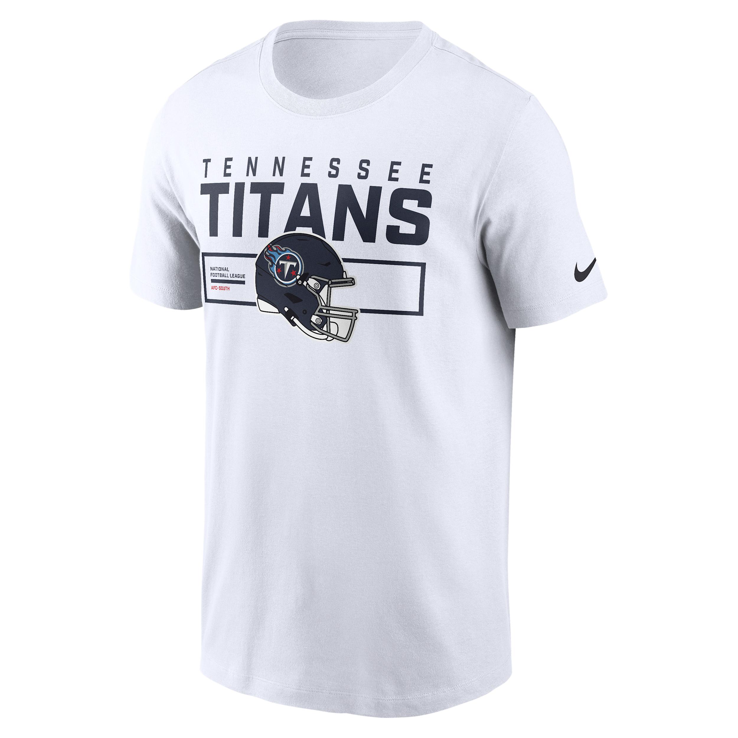 Tennessee Titans Helmet Essential Nike Mens NFL T-Shirt | N1994AI8F-LQC Product Image