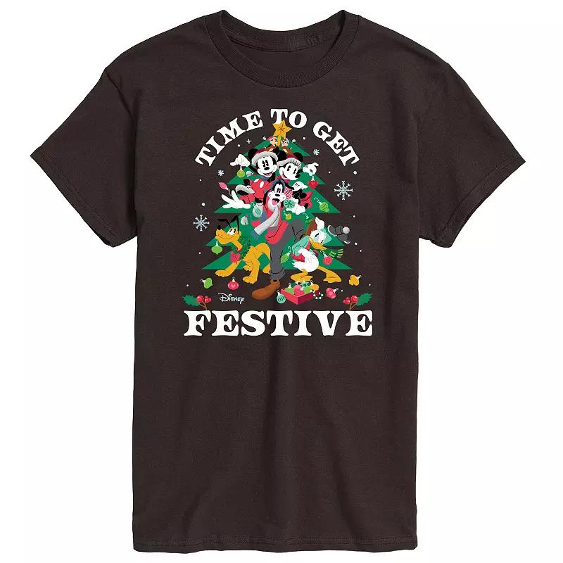 Disney Men's Time To Get Festive Tee,  Product Image