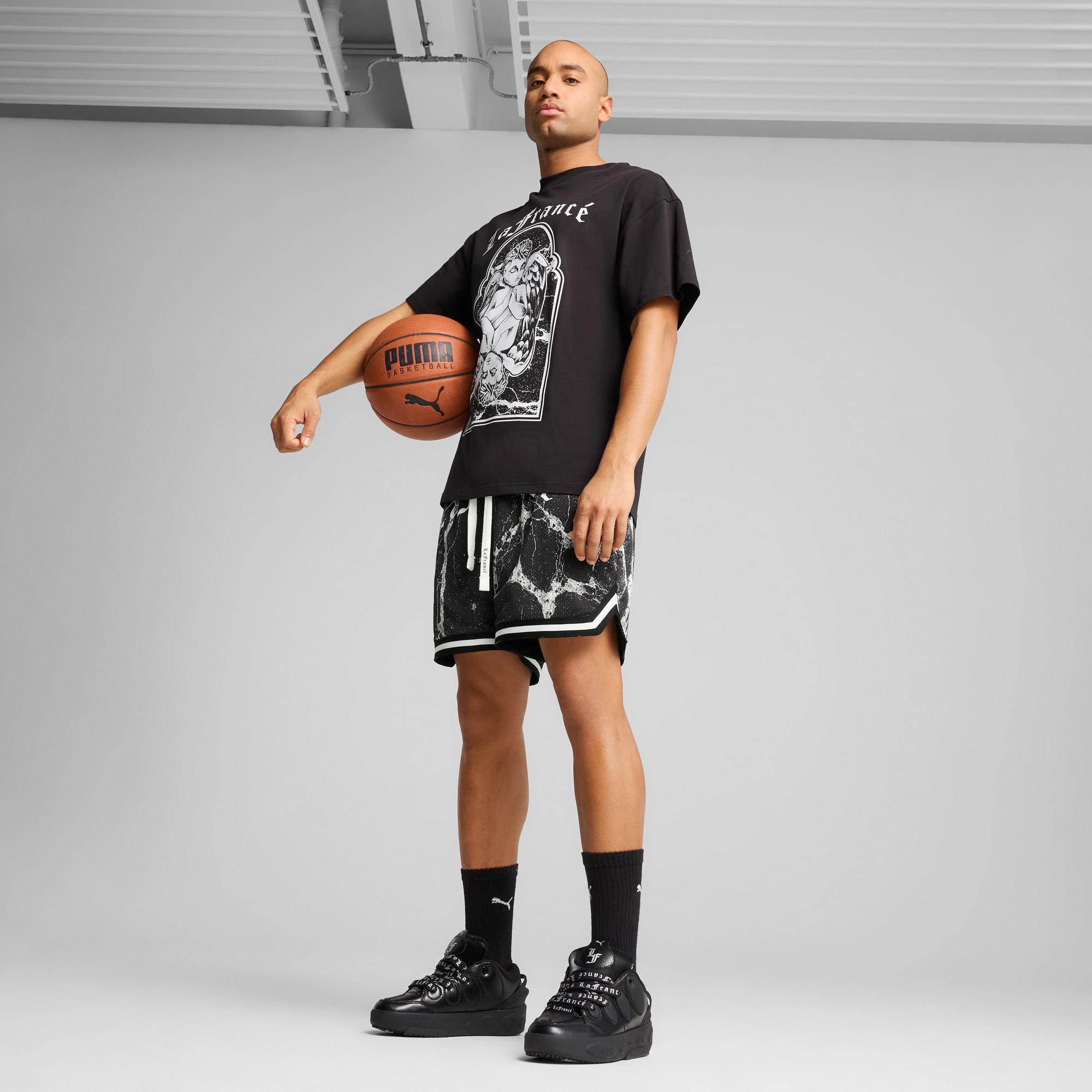 PUMA x LAMELO BALL LaFrancé Black Written in Chrome Sneakers Product Image