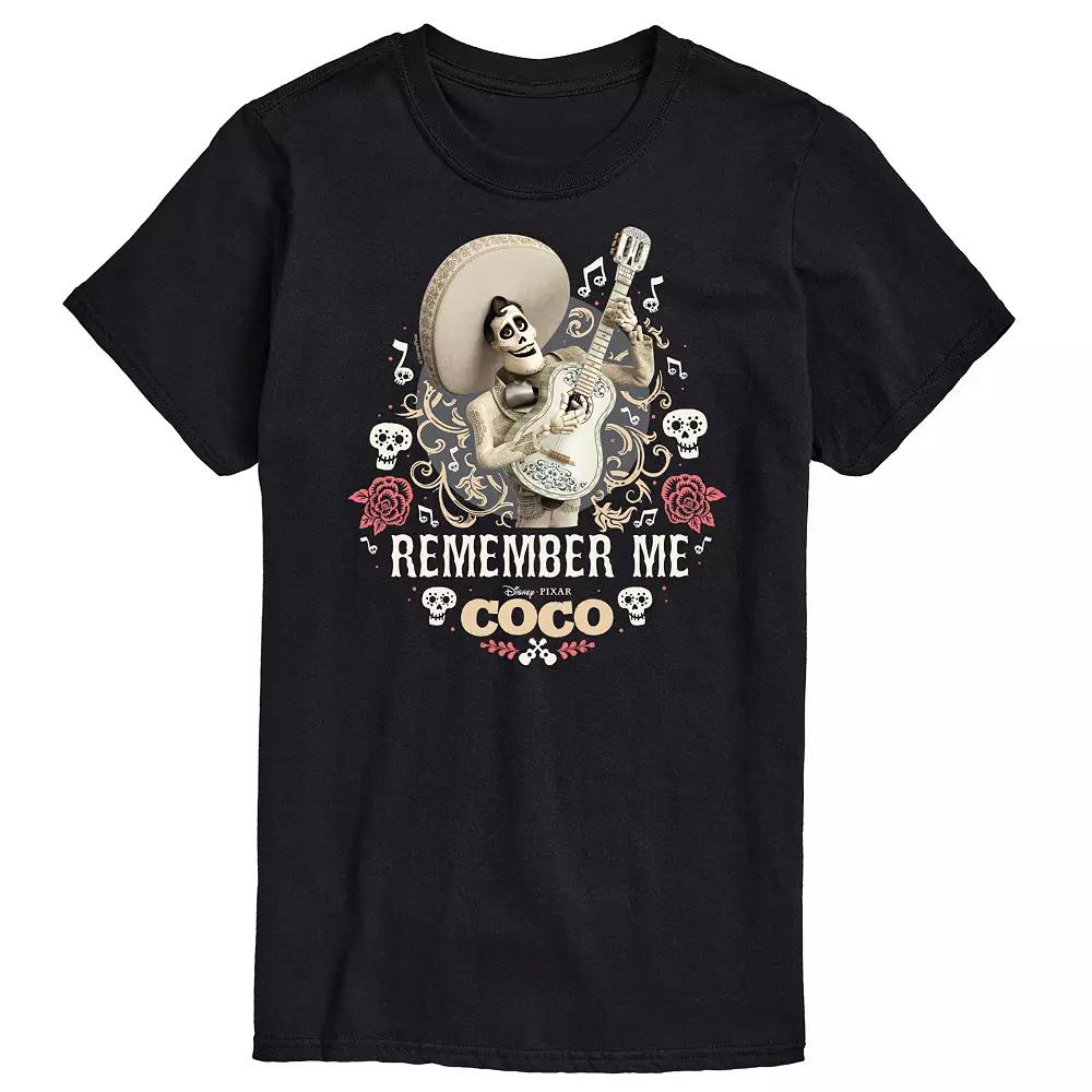 Disney's Coco Big & Tall Remember Me Ernesto Graphic Tee, Men's,  Product Image