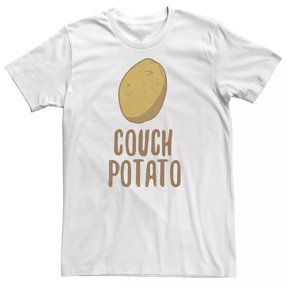 Big & Tall Couch Potato Sketch Tee, Boy's,  Product Image