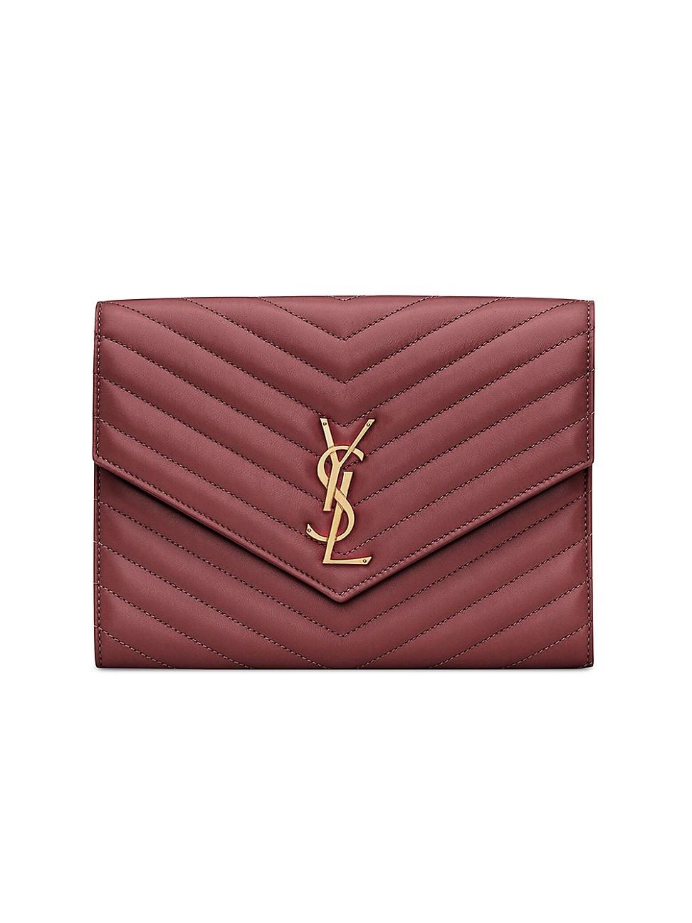 Womens Cassandre Matelass Flap Pouch In Lambskin Size 0 Product Image