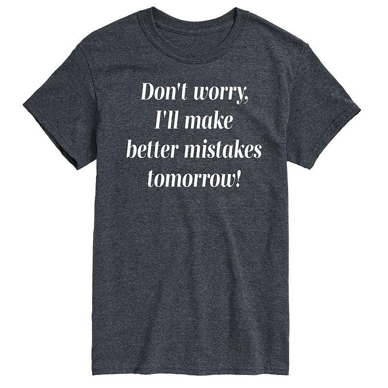 Men's Better Mistakes Tomorrow Graphic Tee,  Product Image