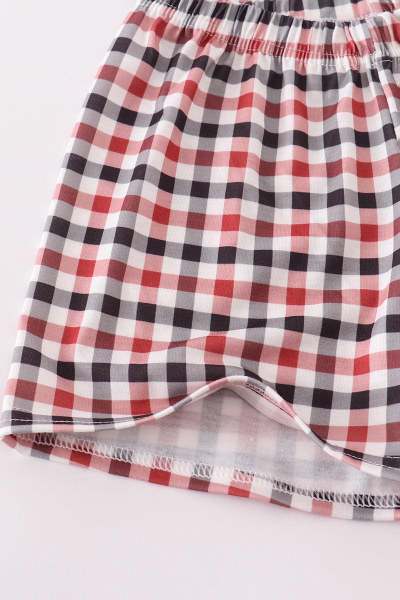 White Georgia go dawgs embroidery set Product Image