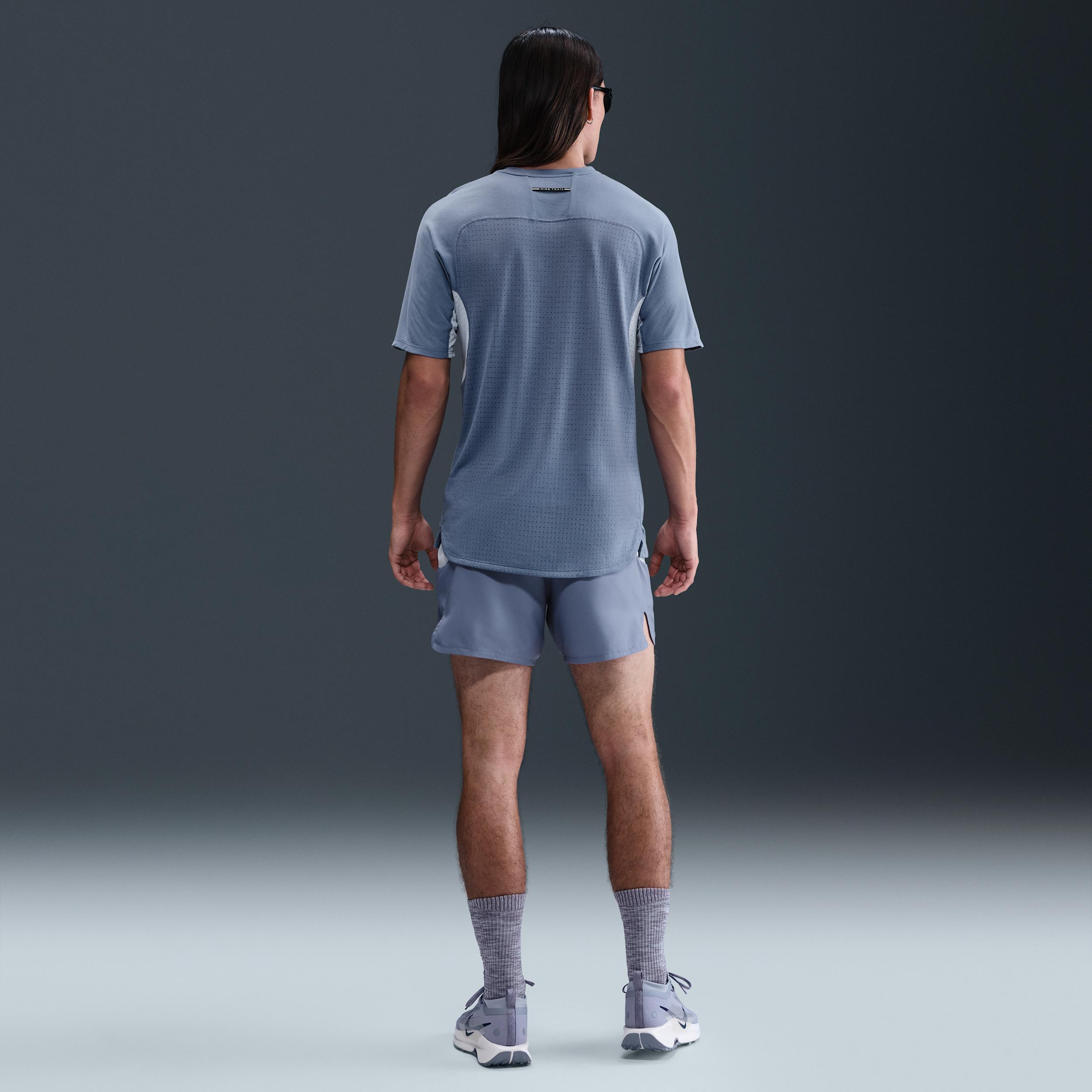 Nike Mens Trail Second Sunrise 5 Dri-FIT ADV Brief-Lined Running Shorts | HJ3572-499 Product Image