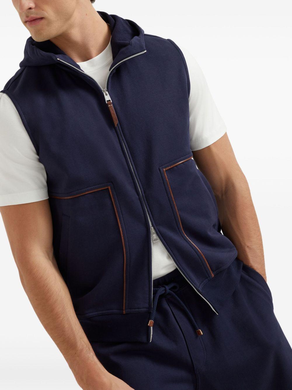 hooded vest Product Image