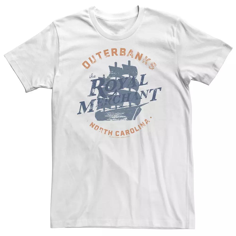 Big & Tall Outer Banks The Royal Merchant Logo Tee, Men's,  Product Image