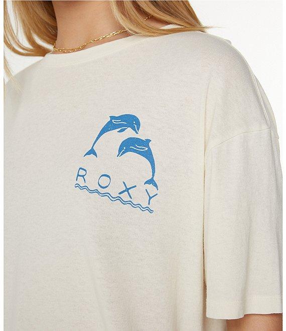 Roxy Sunset Dreams Short Sleeve Boyfriend Gauze T-Shirt Product Image