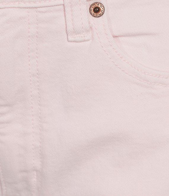 Daze Pleaser High Rise Wide Ankle Length Dark Denim Jeans Product Image