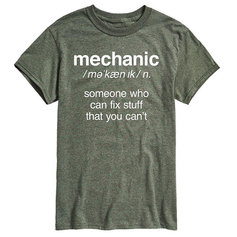 Men's Mechanic Definition Tee,  Product Image