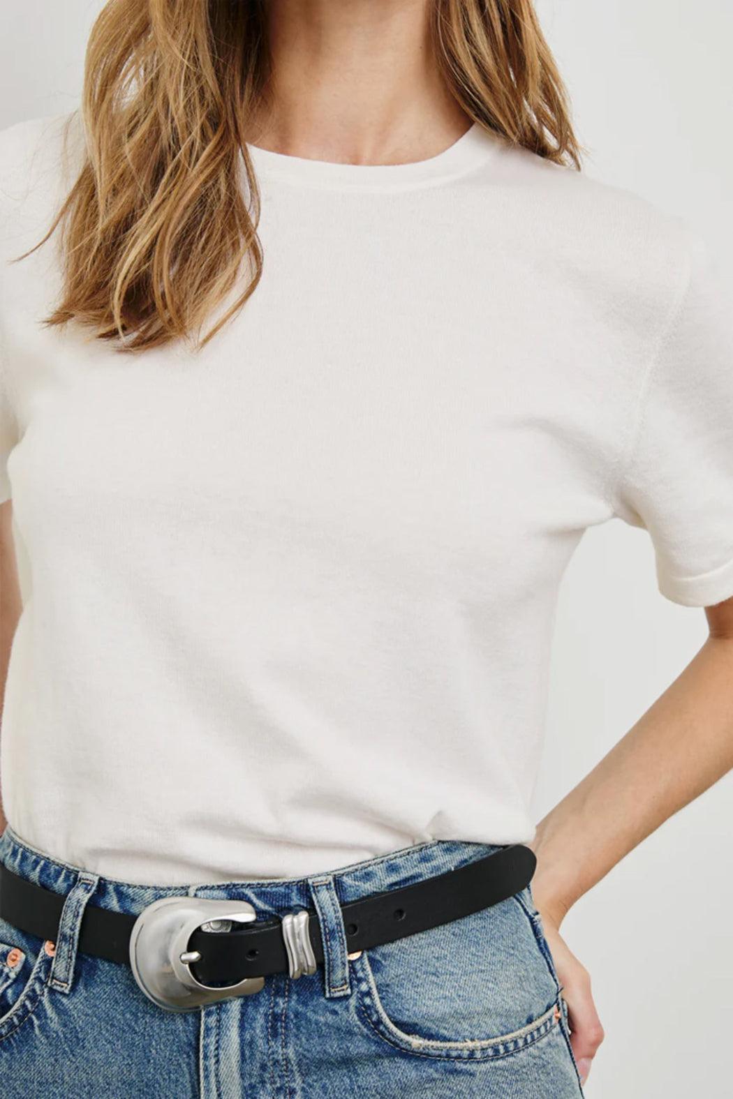 Cotton Cashmere Tee Product Image