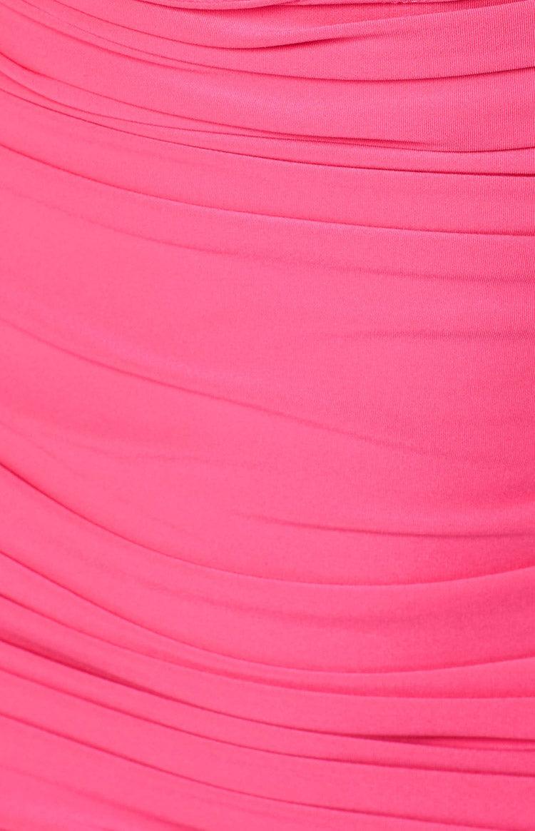 Mae Pink Cross Neck Mini Dress Baby Product Image