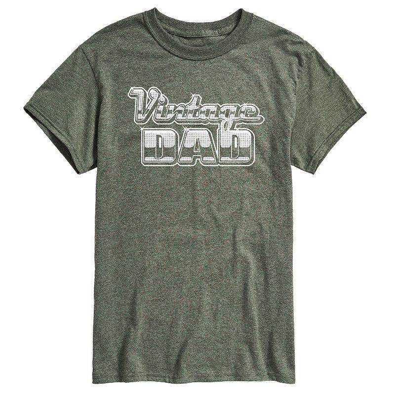 Men's Vintage Dad Chrome Graphic Tee,  Product Image