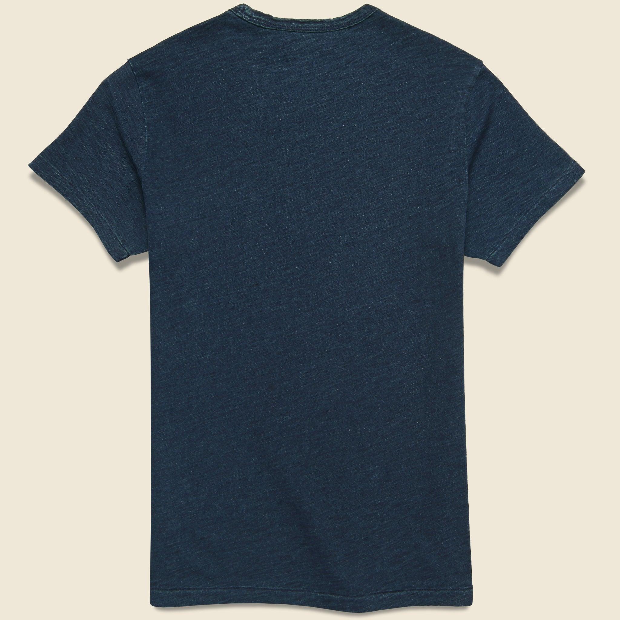 Cotton Jersey Pocket Tee - Indigo Product Image
