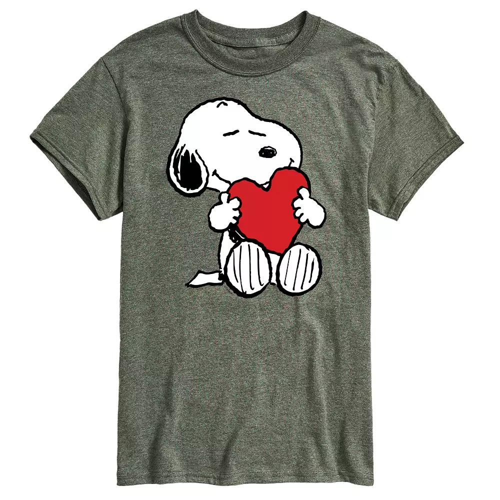 Men's Peanuts Valentine's Hugging Tee,  Product Image
