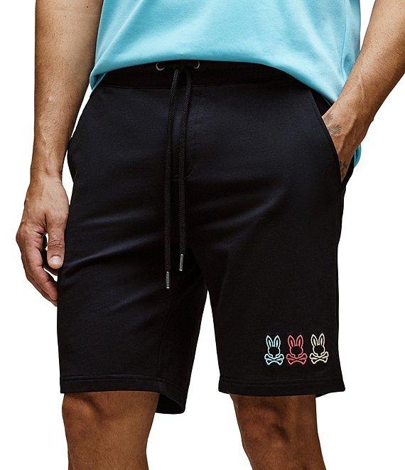 Psycho Bunny Andy Embroidered 8#double; Inseam Shorts Product Image