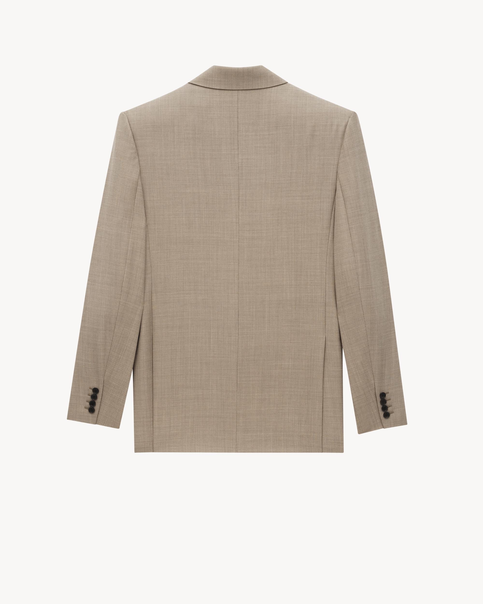 jacket in caviar wool Product Image