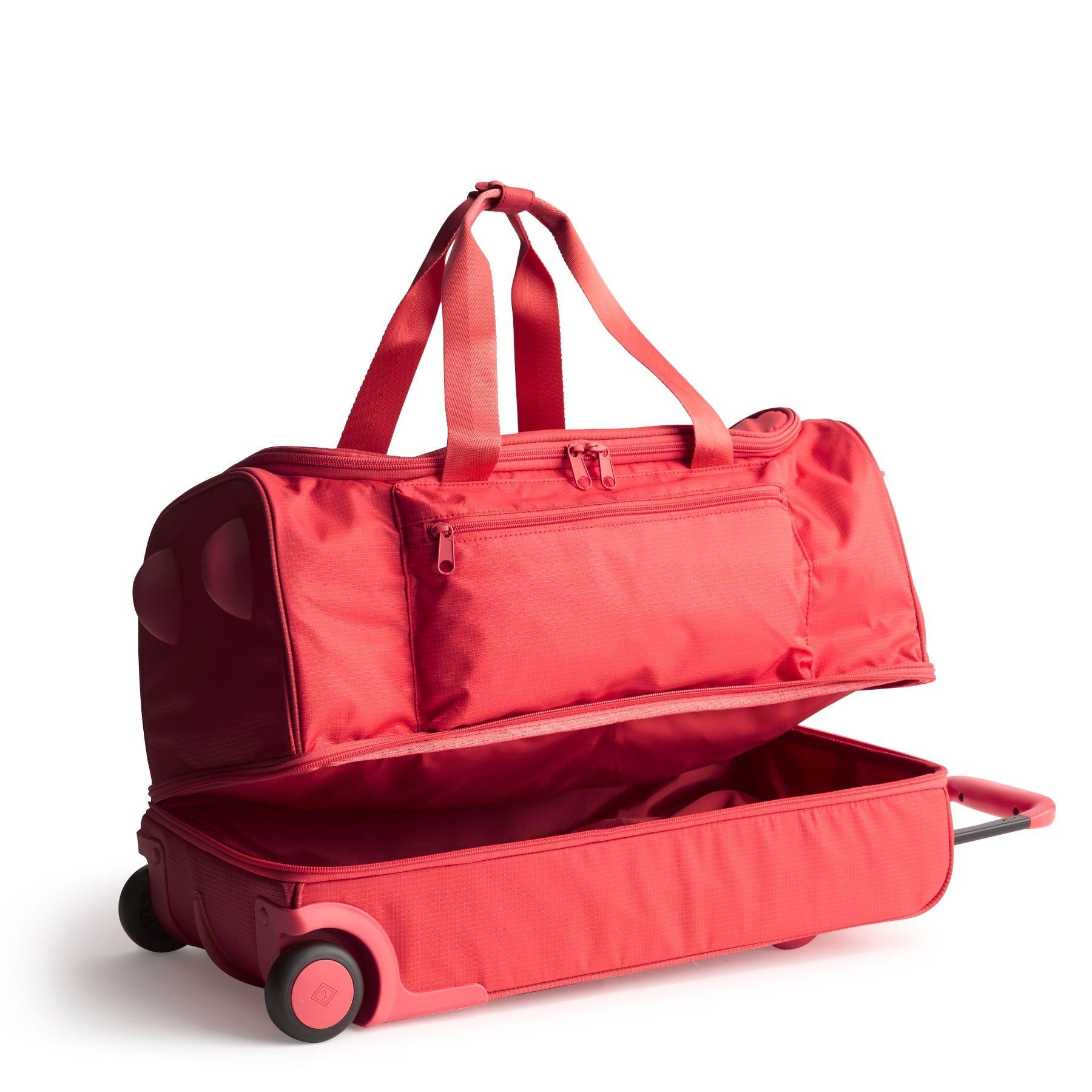 Vera Bradley Adair Rolling Duffel Bag Women in Red Product Image