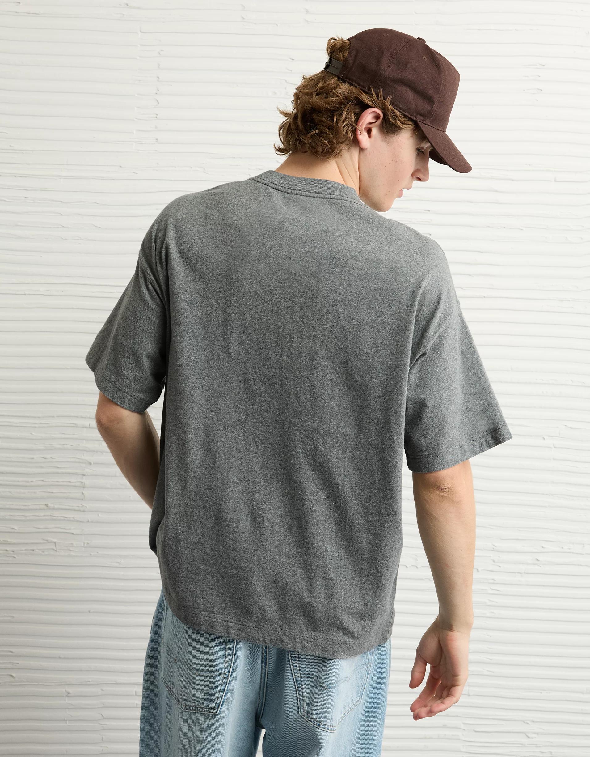 AE Laidback Luxe Heavyweight Oversized T-Shirt Product Image