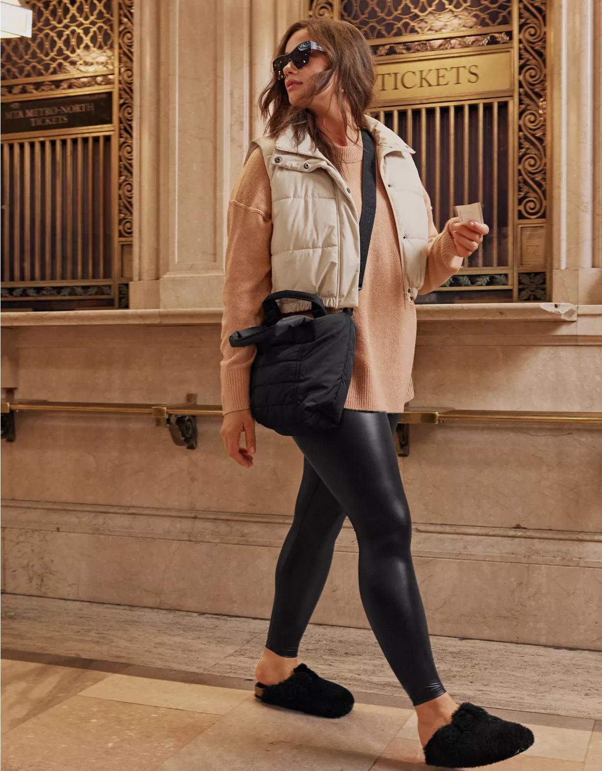 OFFLINE By Aerie Real Luxe Faux Leather Legging Product Image