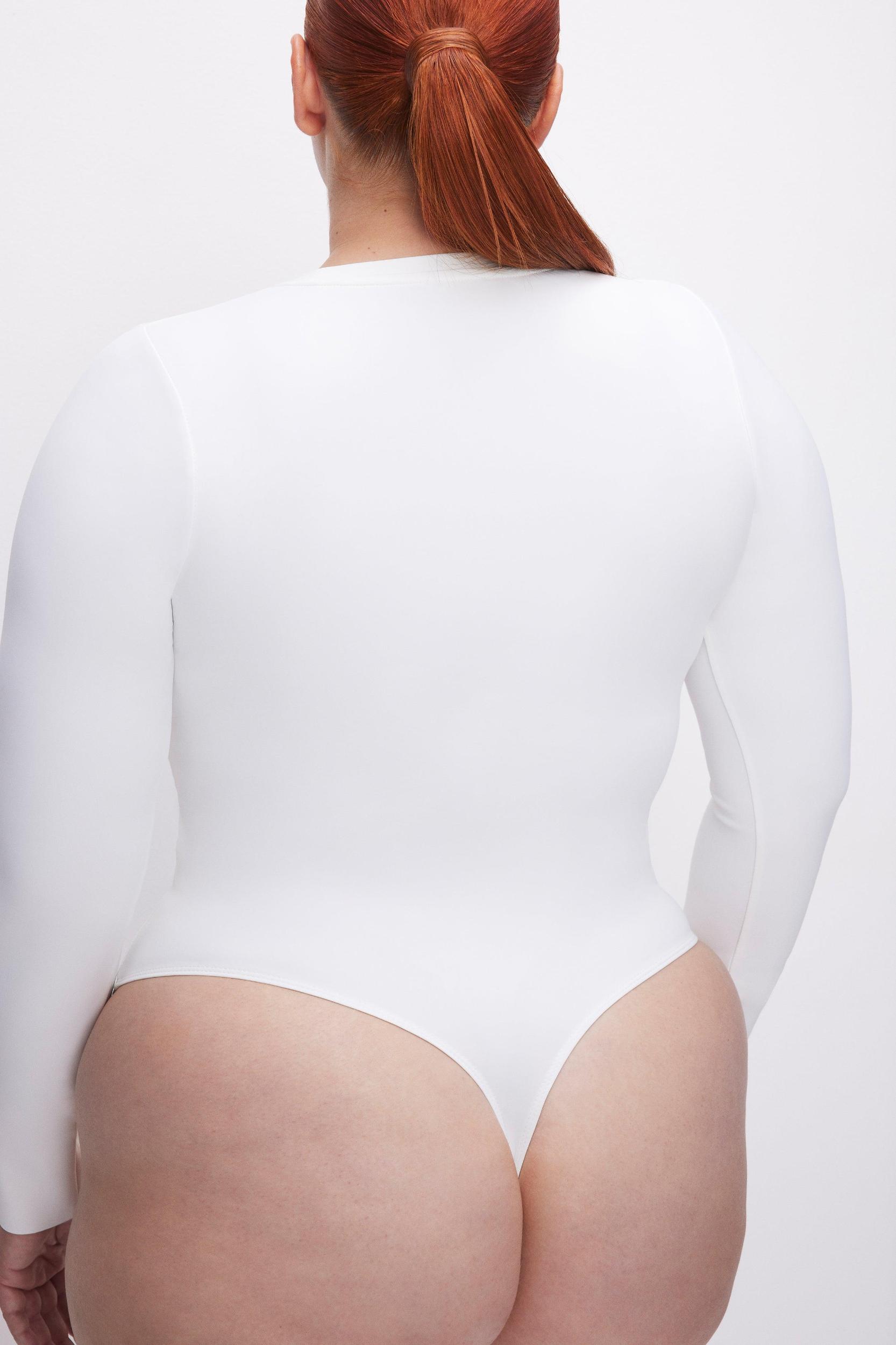 SCUBA CREWNECK BODYSUIT | WHITE001 Product Image