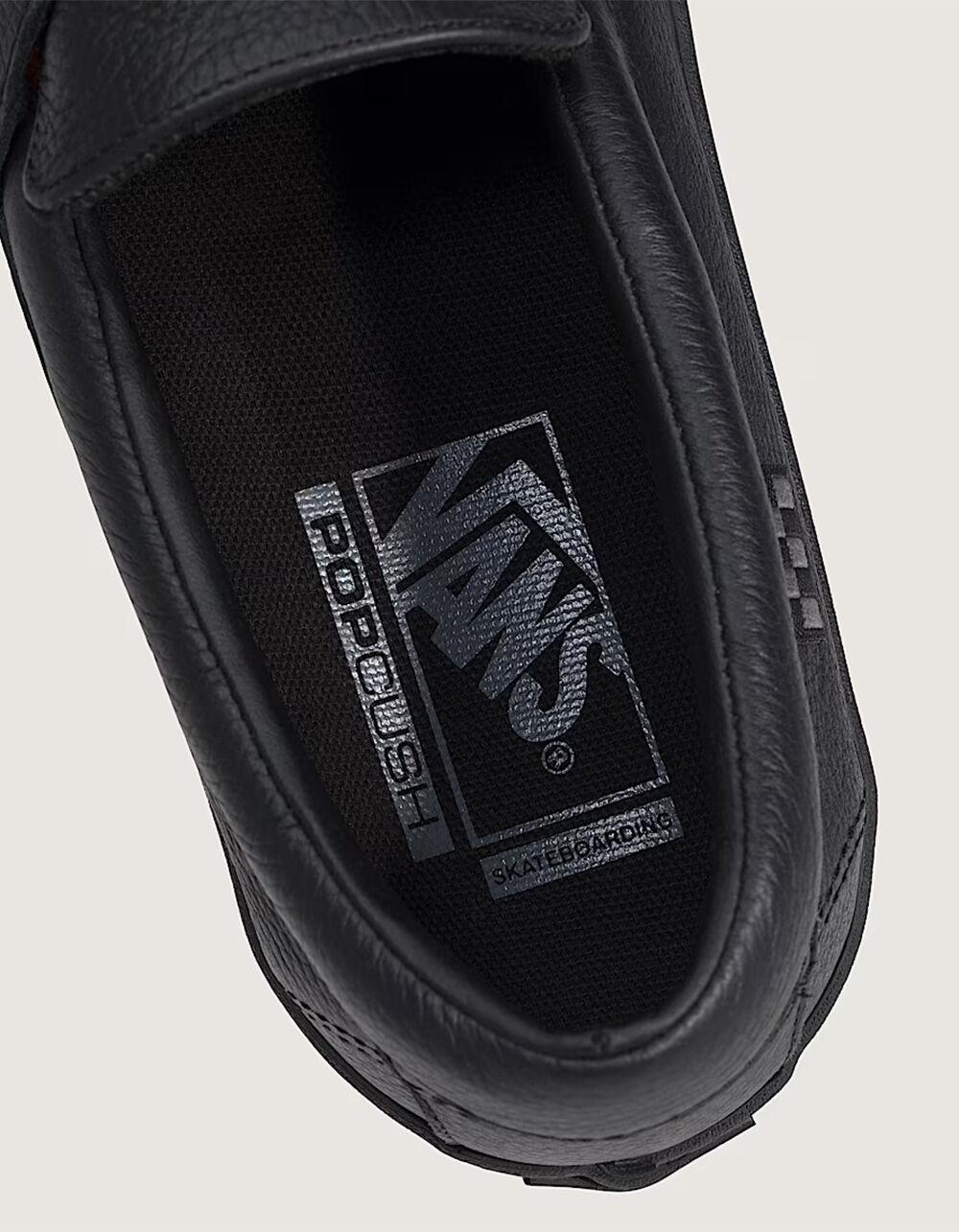 VANS Skate Loafer Mens Shoes - BLK/BLK Product Image