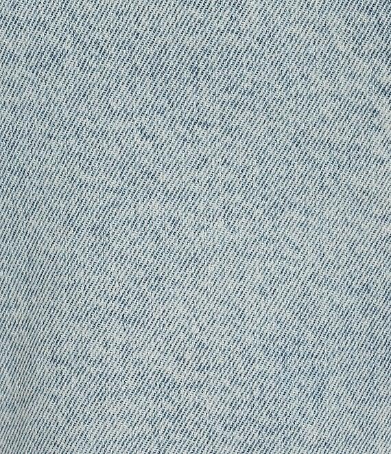 GB Rosette Denim Mini Dress Product Image