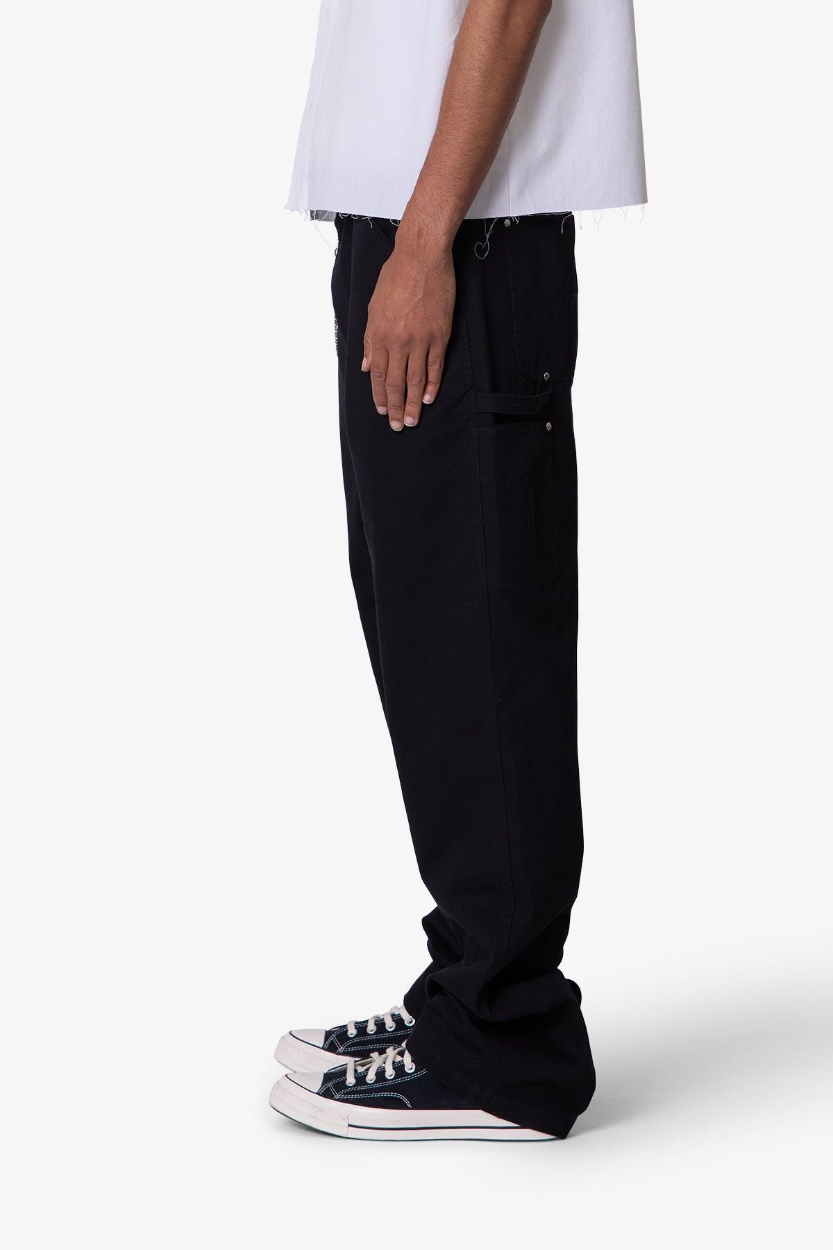 Ultra Baggy Chino Pants - Black Product Image