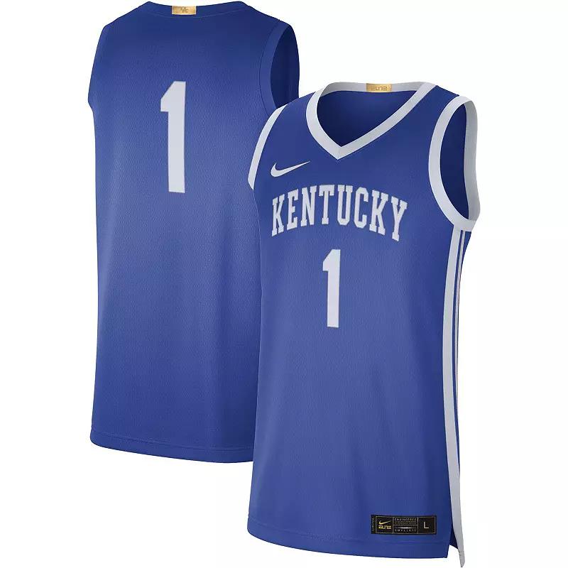 Men's Nike Royal Kentucky Wildcats Limited Basketball Jersey, Size: Large, Blue Product Image