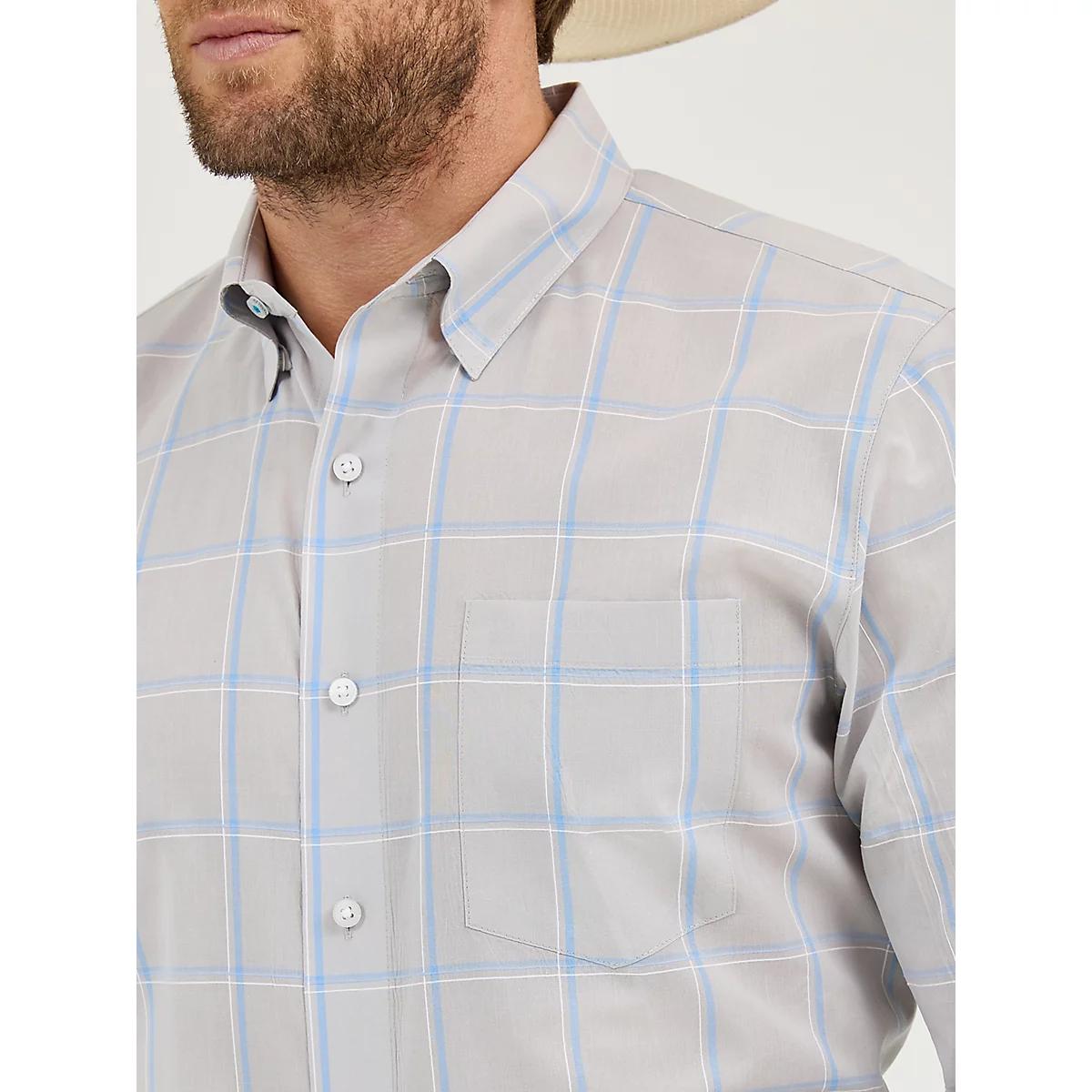 Men's Cody Johnson One Pocket Button Down Shirt in Ceramic Print Product Image