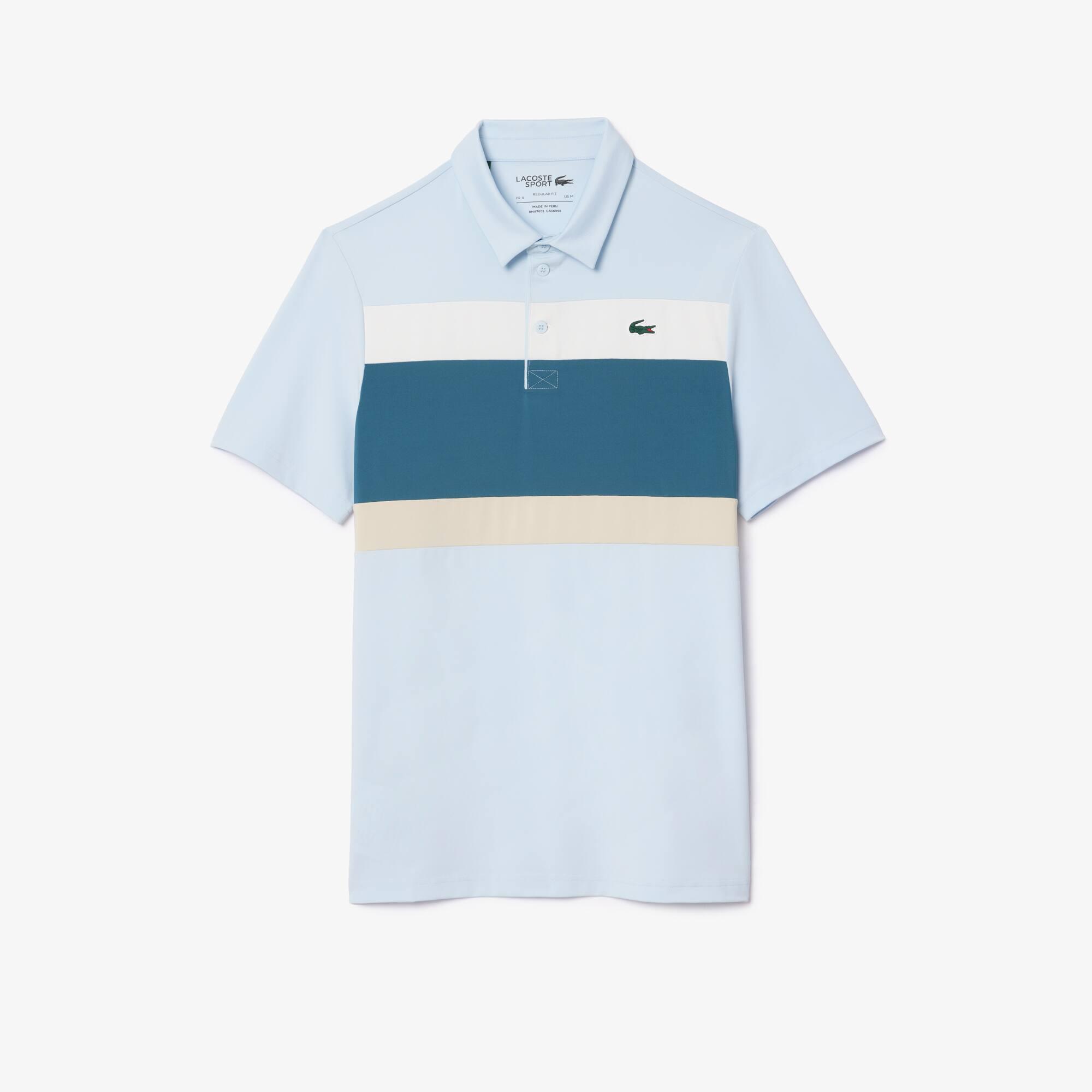 Regular Fit Colour-Block Golf Polo Shirt Product Image