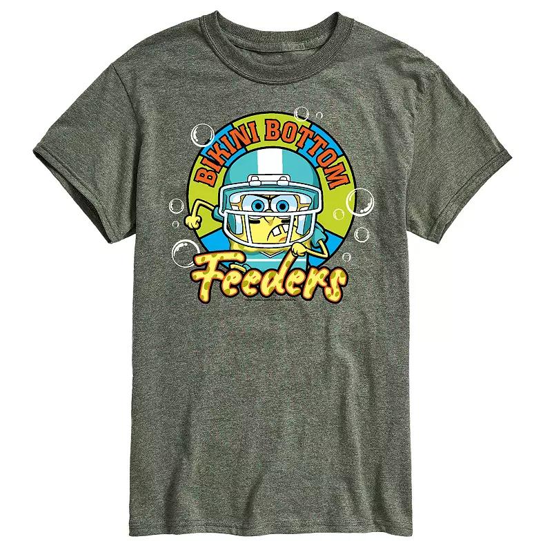 Men's SpongeBob SquarePants Football Tee,  Product Image