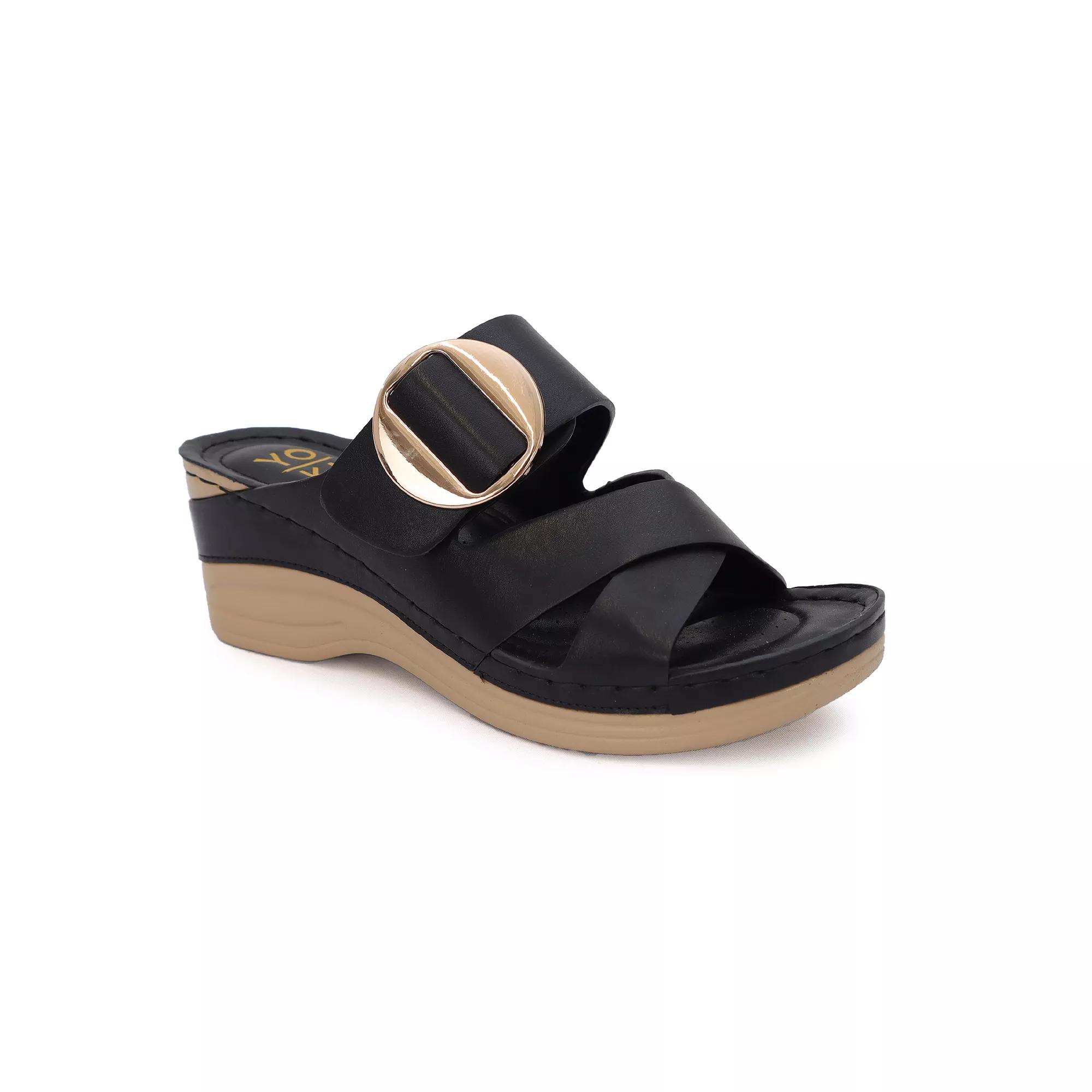 Yoki Irena Women's Wedge Sandals,  Product Image