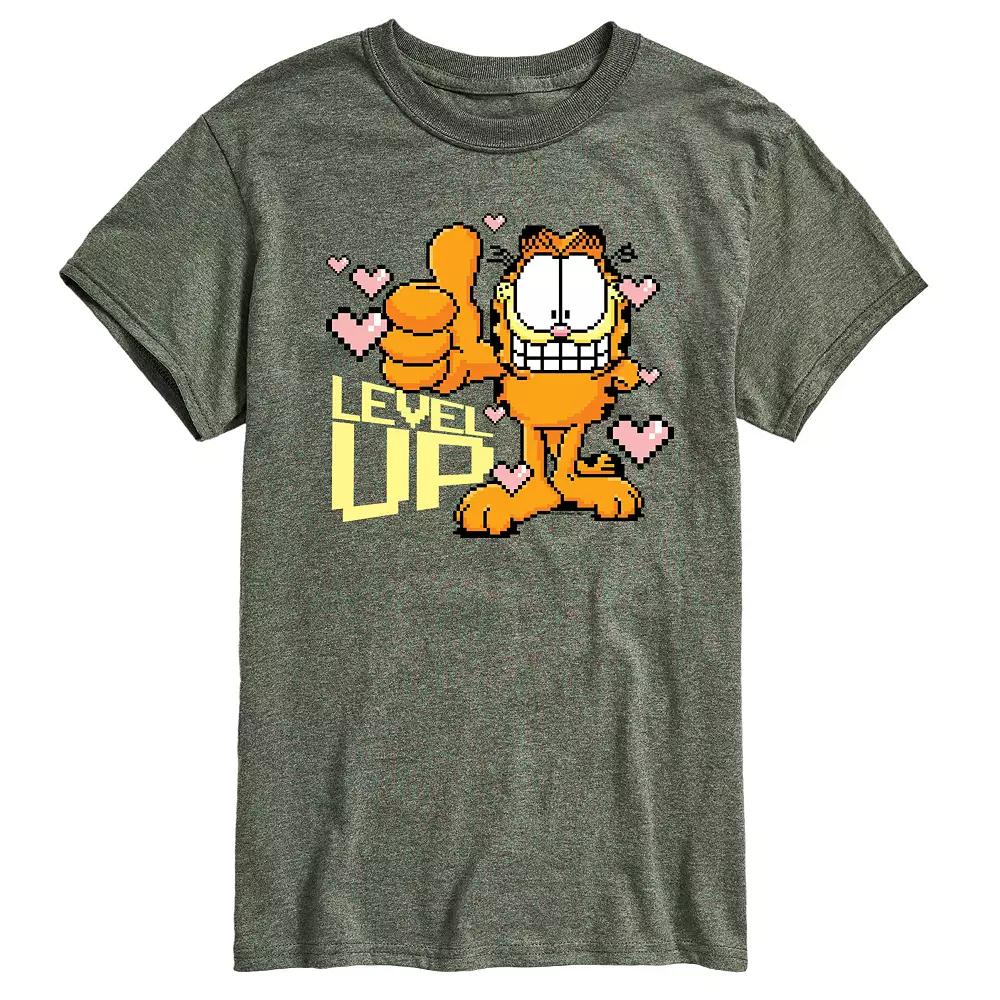 Men's Garfield Level Up Your Life Graphic Tee,  Product Image