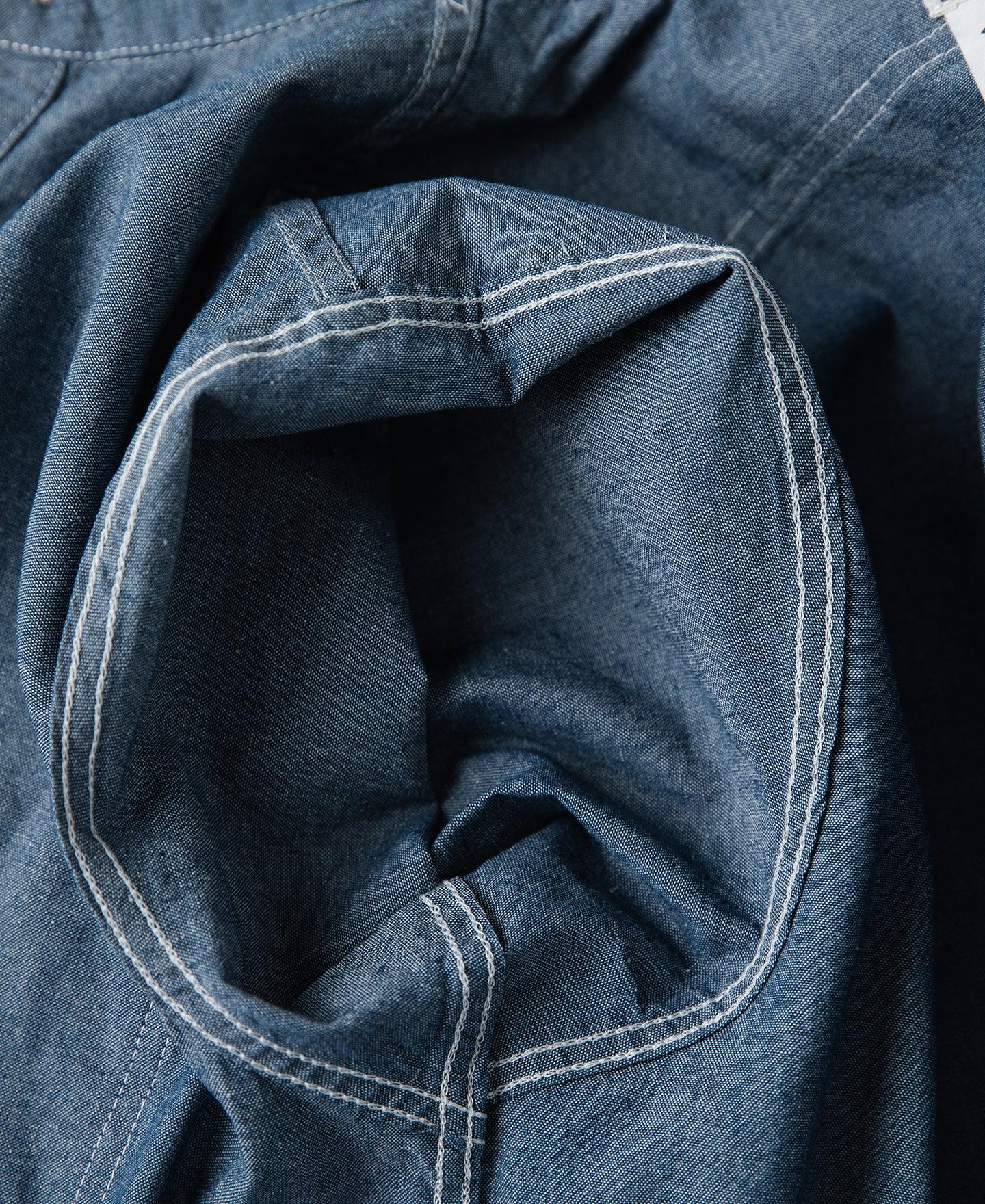 Chambray Short Sleeve Work Shirt Product Image
