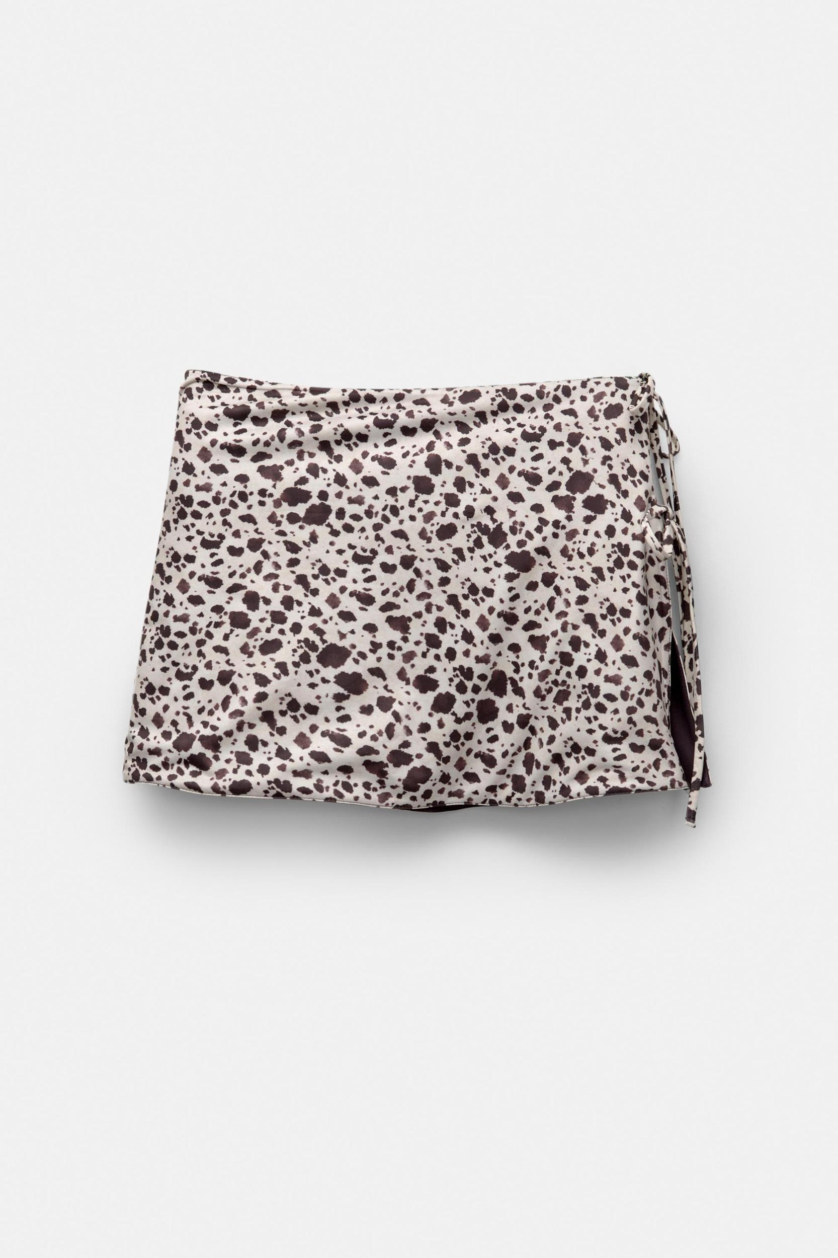 Cow sarong mini skirt Product Image