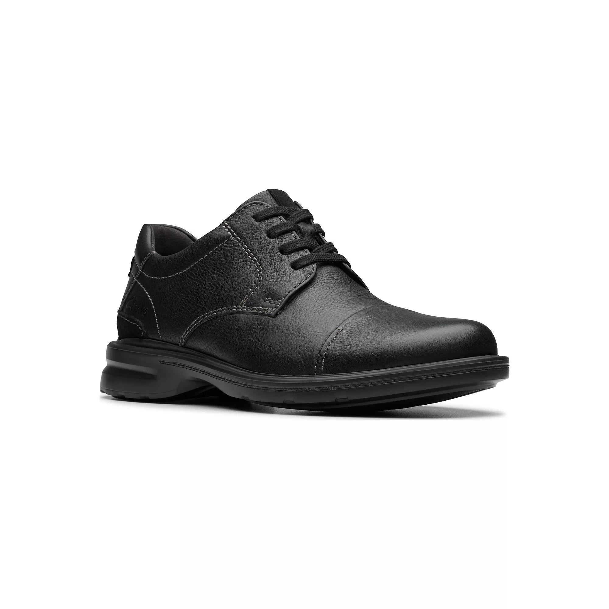 Clarks® Gessler Cap Men's Leather Shoes,  Product Image