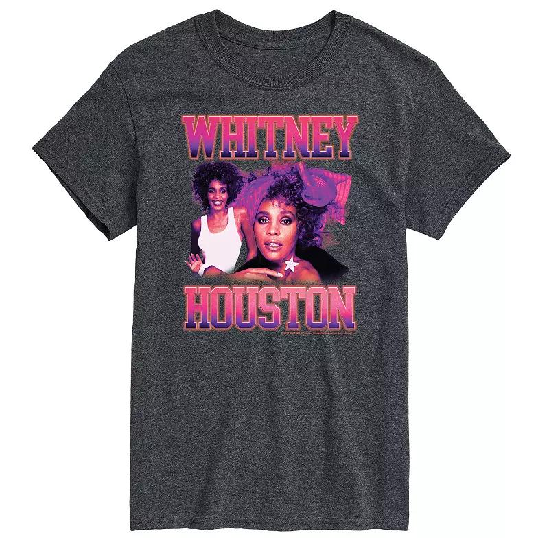 Big & Tall Whitney Houston Vintage Tee Tee, Men's,  Product Image