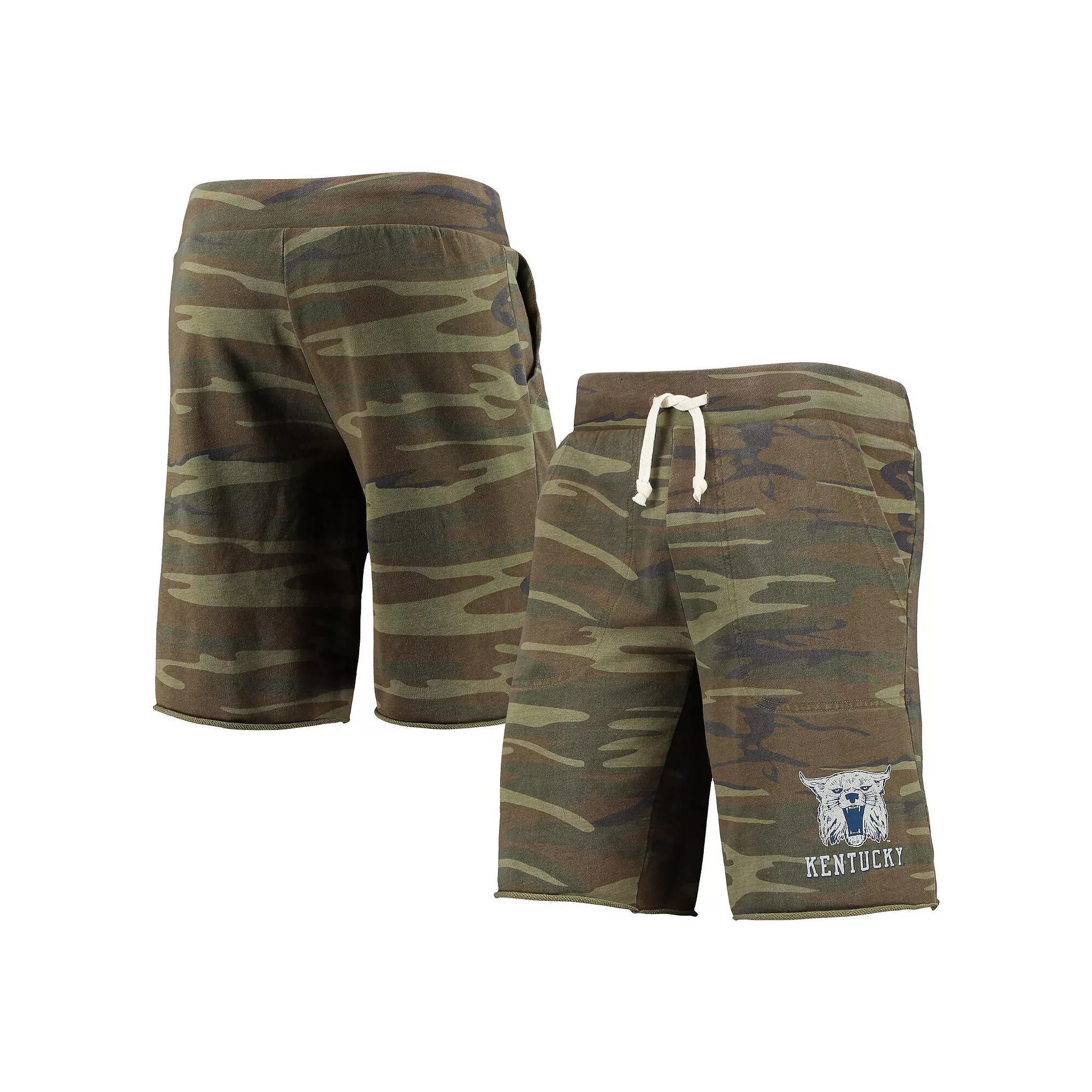 Men's Camo Alternative Apparel Kentucky Wildcats Victory Lounge Shorts, Size: Medium, Green Product Image