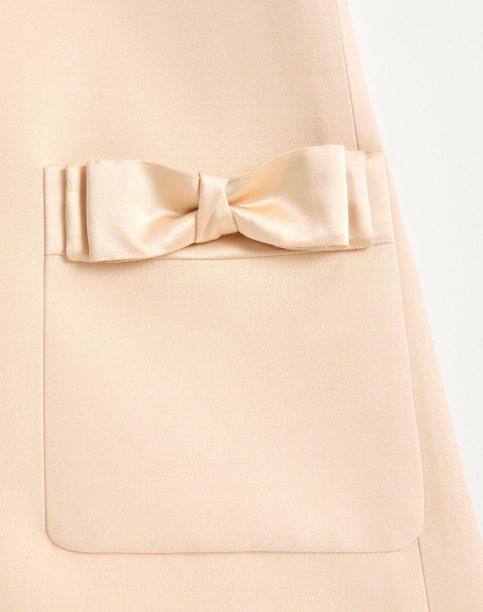 Crepe Couture Short Dress  Product Image