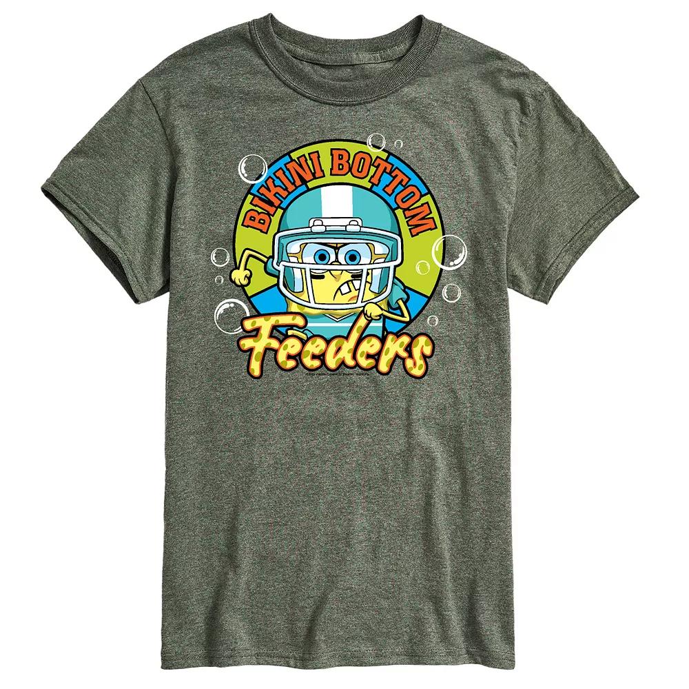 Men's SpongeBob SquarePants Football Tee,  Product Image
