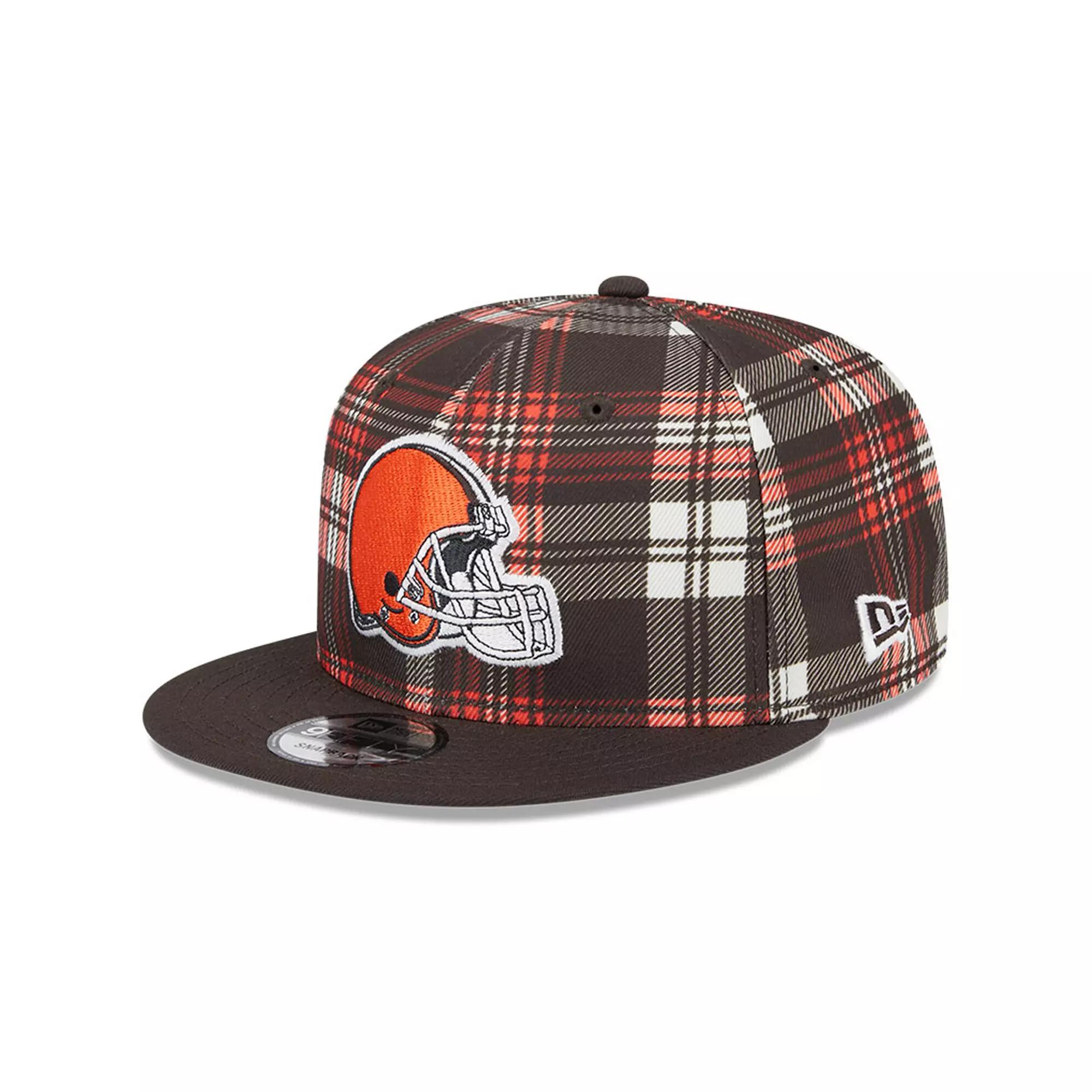 Men's New Era Brown Cleveland Browns 2024 Sideline Statement 9FIFTY Snapback Hat Product Image