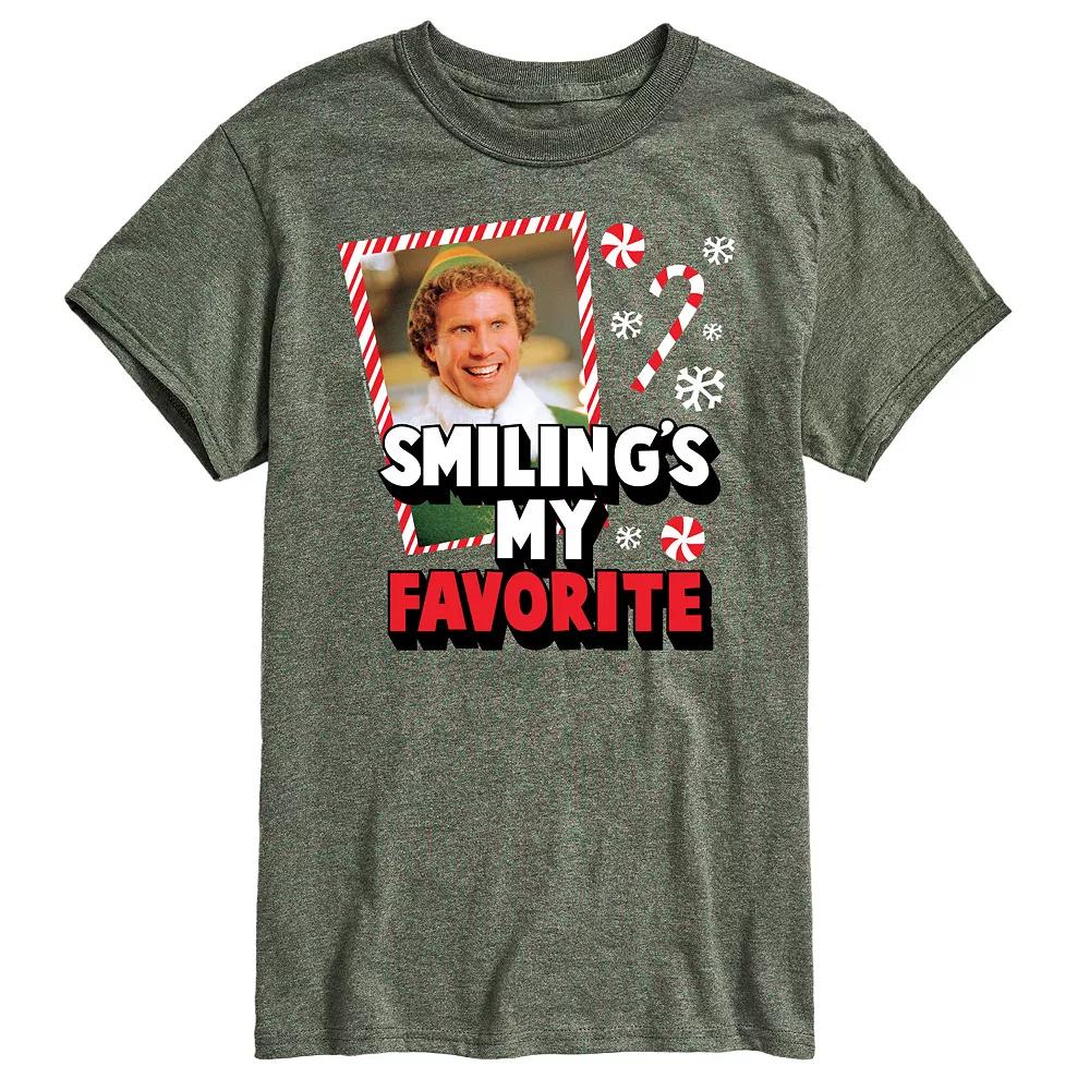 Men's Elf Smilings My Favorite Tee,  Product Image